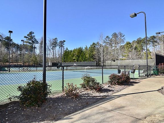 Lighted Tennis Courts