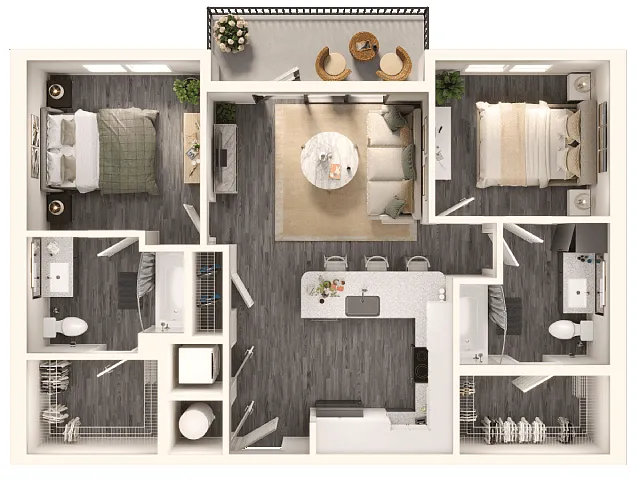 Floor plan B1