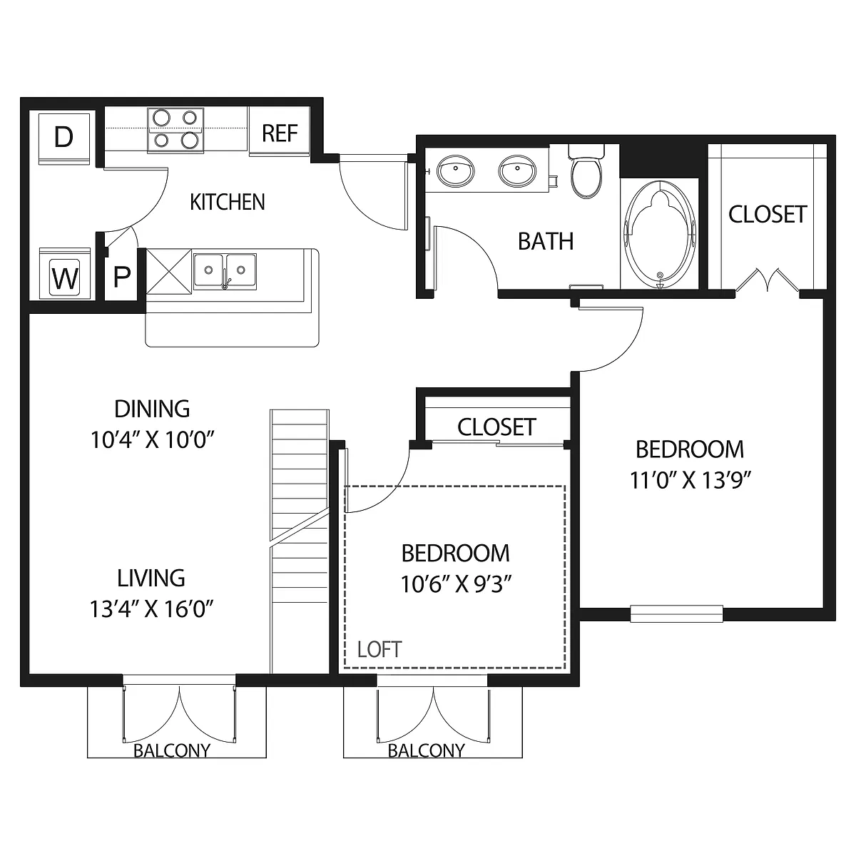 Floor plan D5L