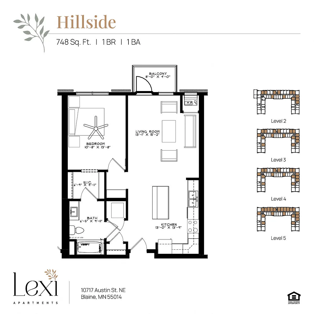 Floor plan Hillside