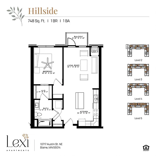 Floor plan Hillside