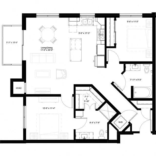 Floor plan Poplar
