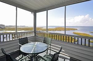 Screened in Porch off Master Bedroom