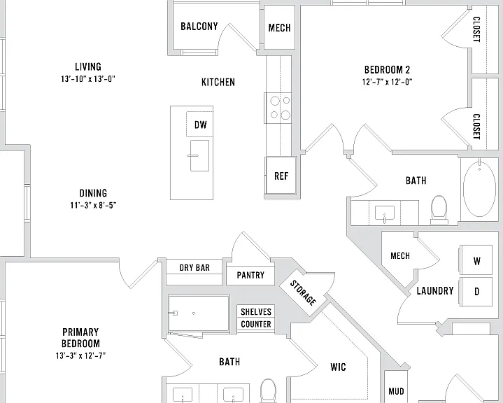 The-Aven-B2-2BR-1315sf The-Aven-B2-2BR-1315sf