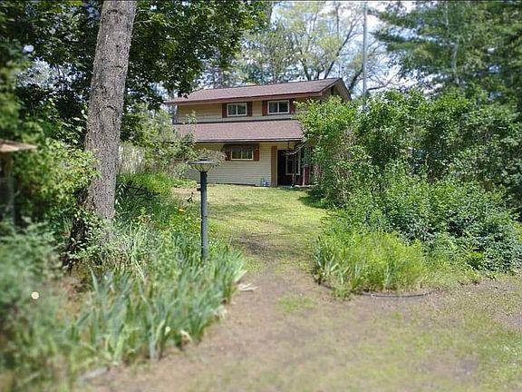 house view from pole barn