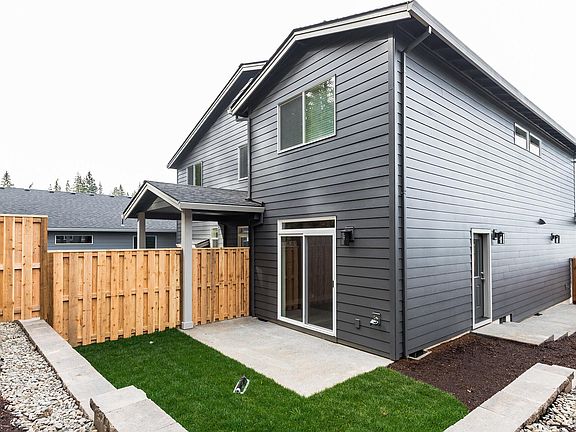 Backyard and Entrance to home