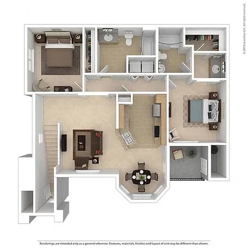 Floor plan Plan B-3