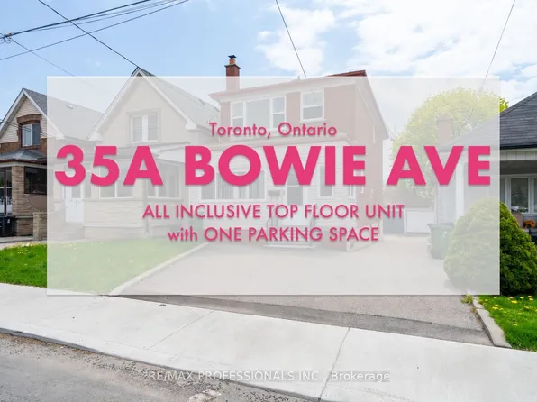 35A Bowie Ave, Toronto, ON