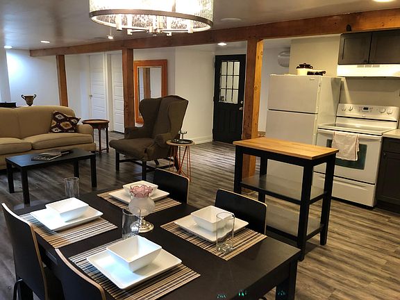 view from dining area