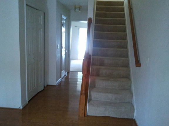 hardwood floor foyer entry