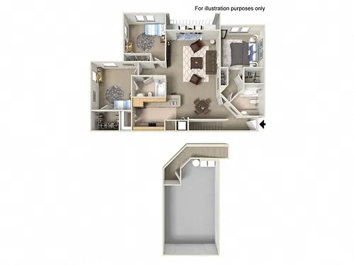 Floor plan Bermuda