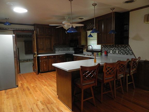 kitchen view from den