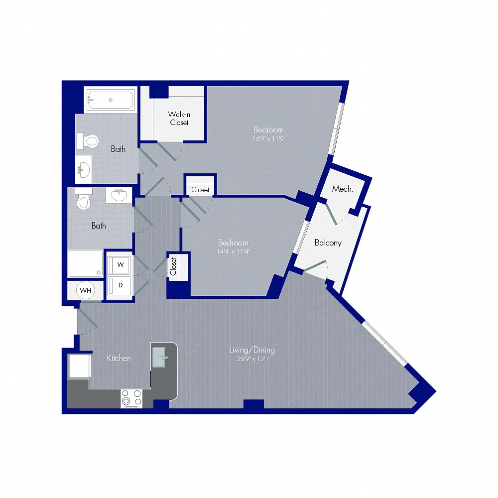 Floor plan Wakefield B7R