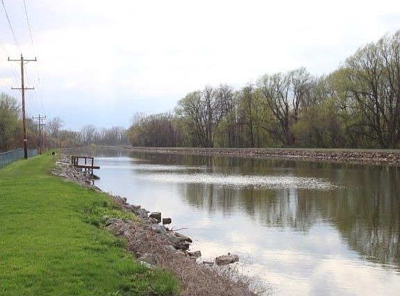 Canal view east