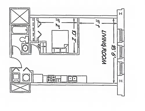 Floor plan D1