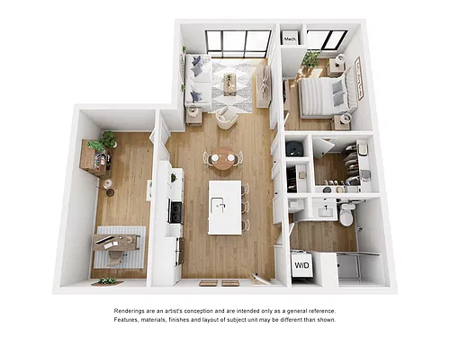 Floor plan AD1-890 Den