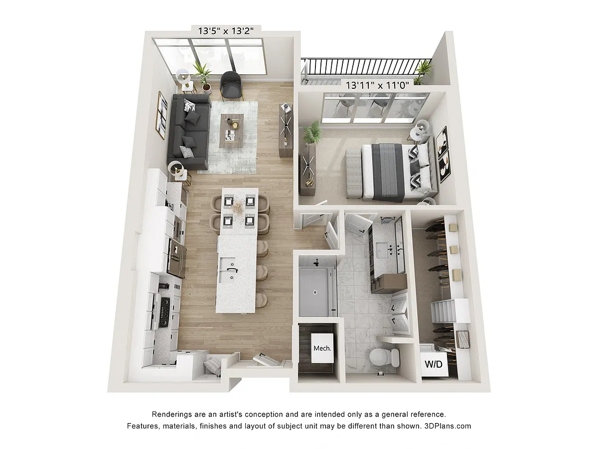 Floor plan The Violet