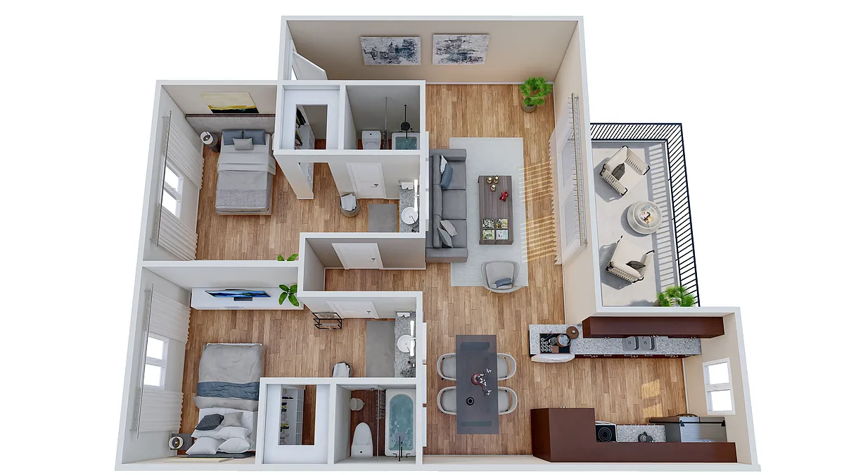 Floor plan B5