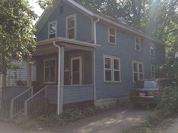 Front view summer and porch swing