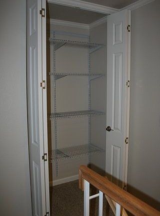 Hall closet