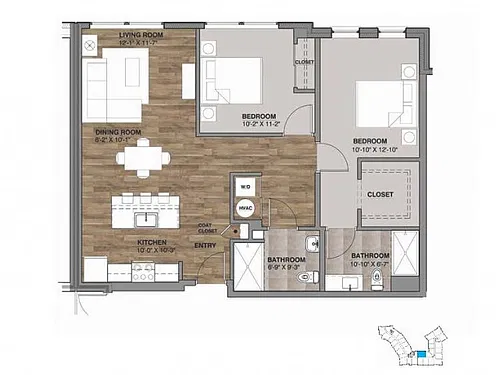 Floor plan G