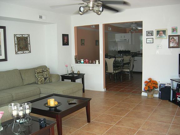Spacious, bright and airy living room with Imported Italian tile