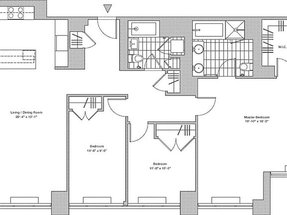 2nd image of 322 W 57th St APT 46S
