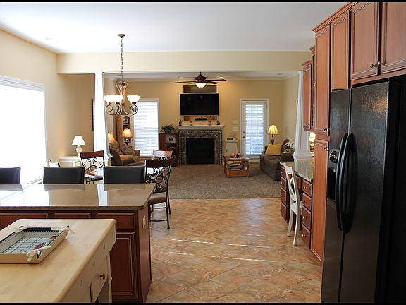 Kitchen open to Great Room