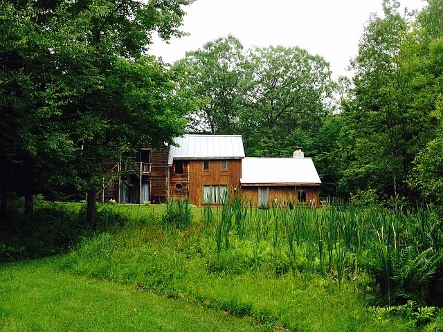 View of House from Pond