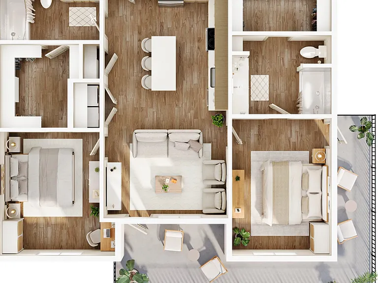 Current_Apartments_Two Bed Corner_Floorplan_Murray Current_Apartments_Two Bed Corner_Floorplan_Murray