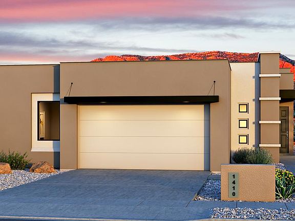 Contemporary Elevation with Flex Room