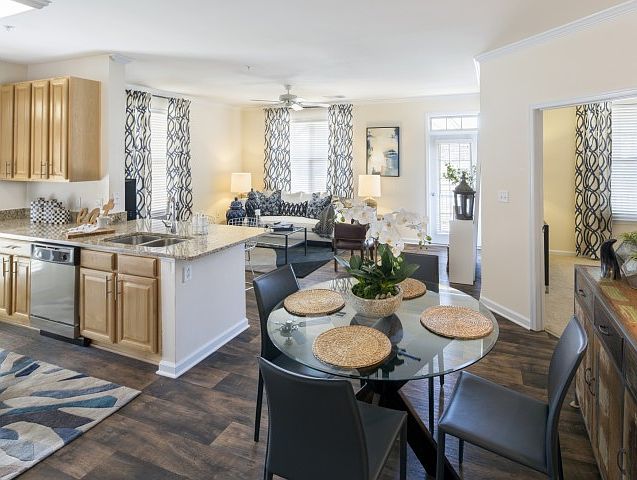 Open floorplans for entertaining at Westwind Farms