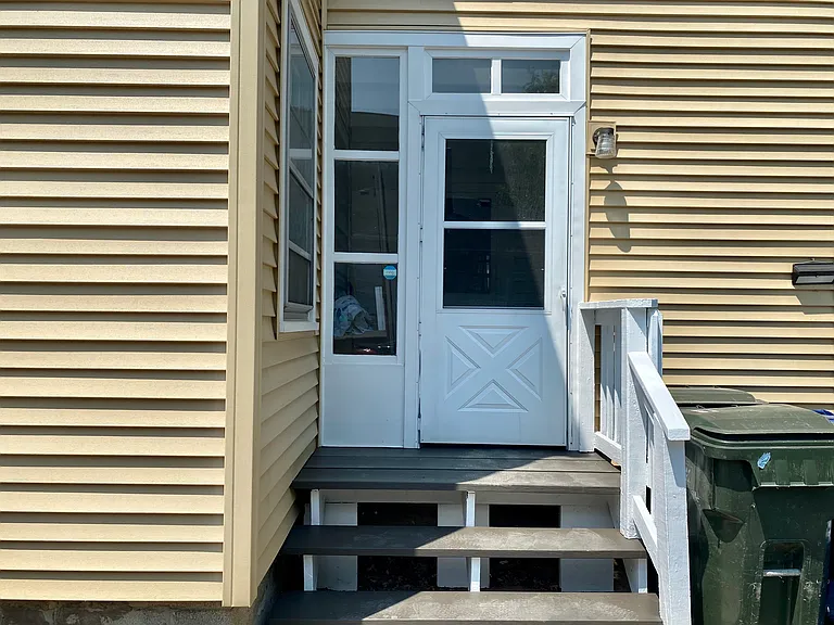 Backporch entrance
