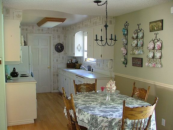 Breakfast nook and kitchen