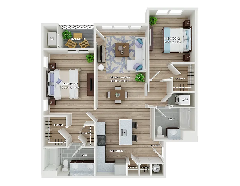 Floor plan Goldfinch