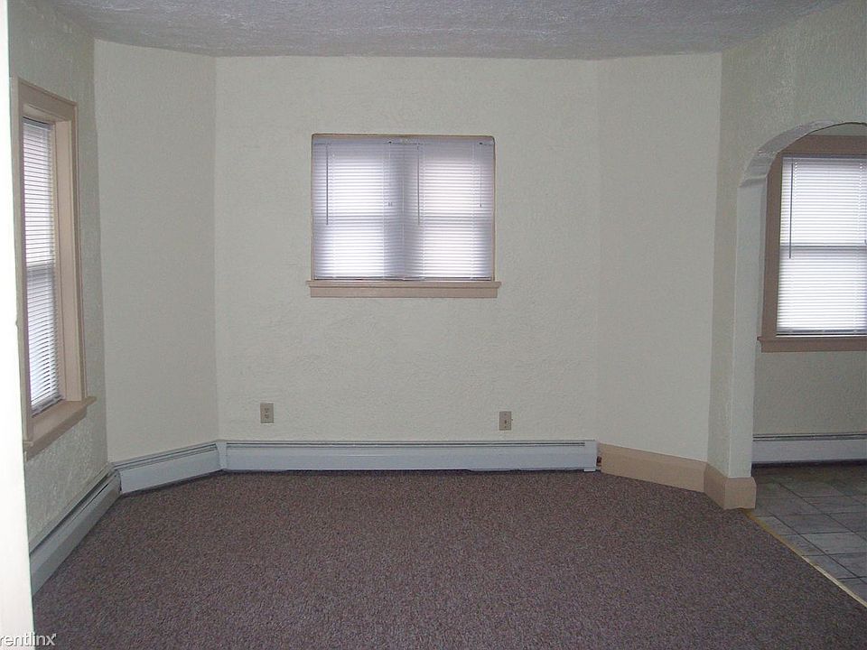 Freshly painted and new carpeting