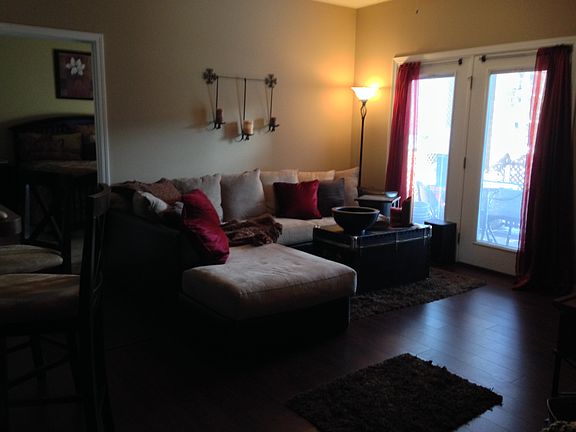 Large LR with French doors that open onto patio