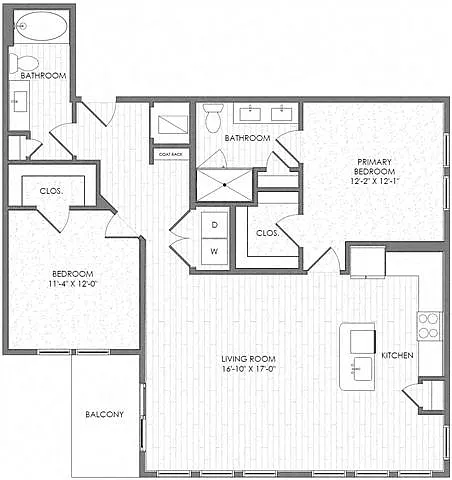 Floor plan B3