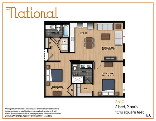 Floor plan 2N10