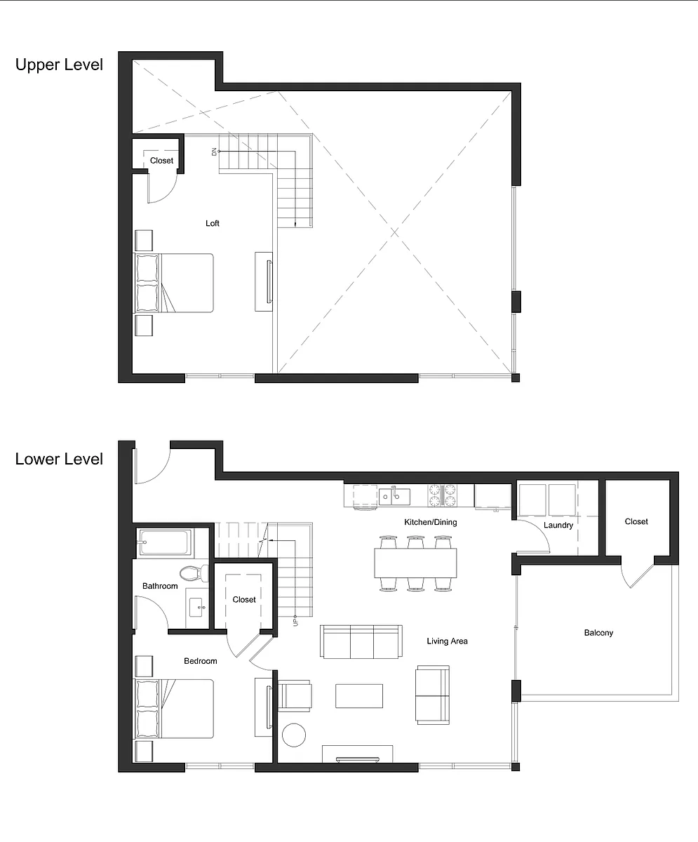 Floor plan 7 PH LOFT