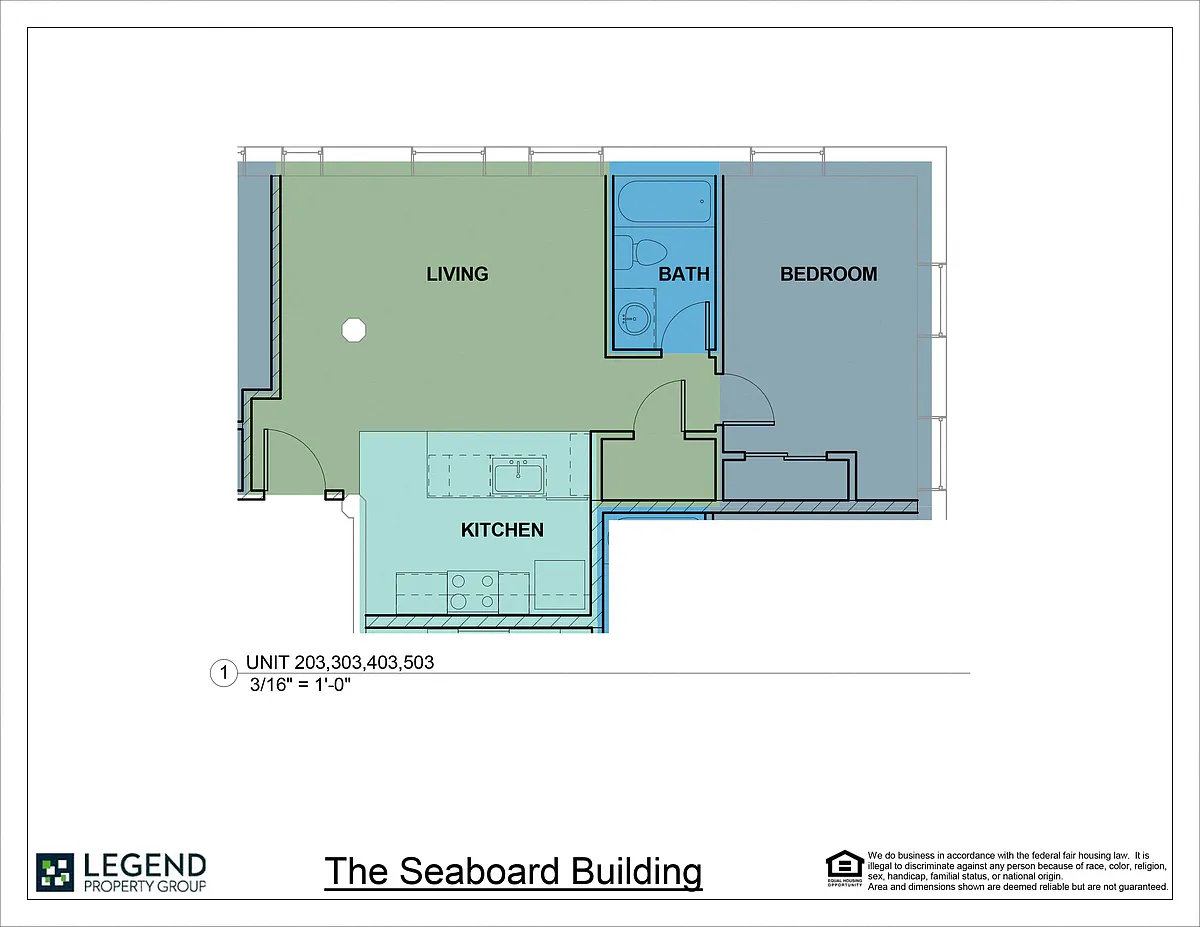 Floor plan 203