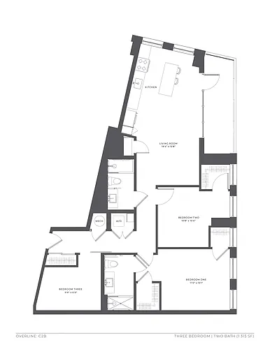 Floor plan C2b