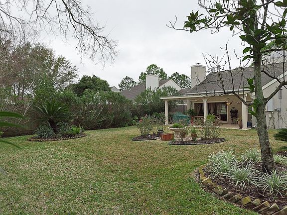  Retreat to the private, backyard oasis.