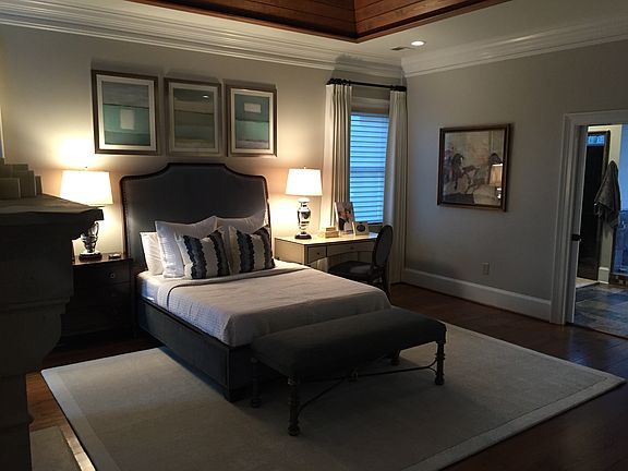 Master B/R with fireplace