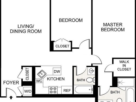 2nd image of 261 W 112th St #1D