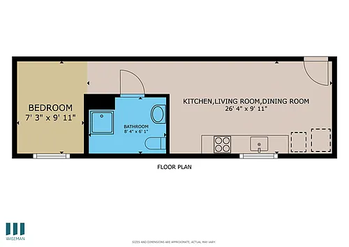 Floor plan Studio - C