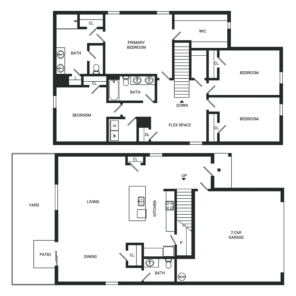 Floor plan Elston