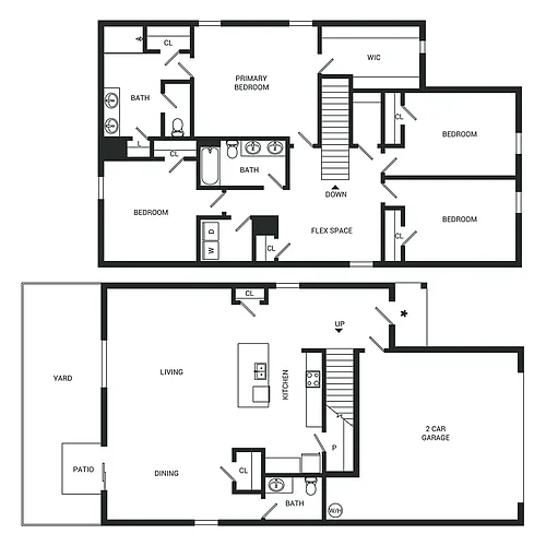Floor plan Elston
