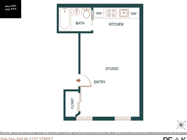 266 W 21st St #1B — Photo 2