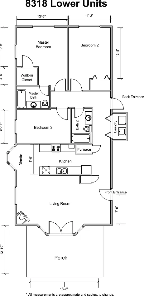 3 bed, 1600 sqft, $2,300 — Photo 2